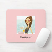 Tapis de souris de DivaCafe (Avec souris)