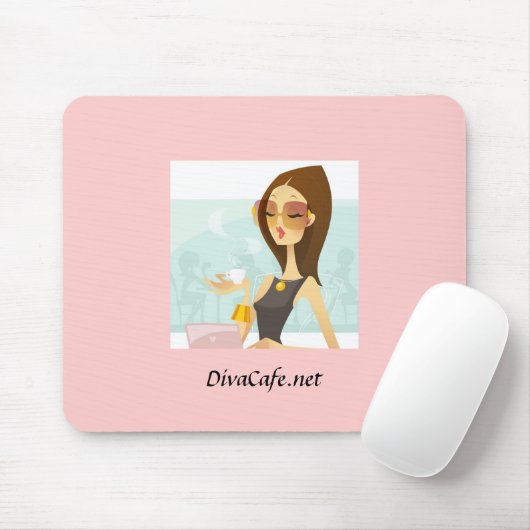 Tapis de souris de DivaCafe (Avec souris)