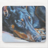 Tapis de souris de dobermann (Devant)