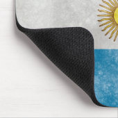 Tapis de souris de drapeau de l'Argentine (Coin)