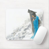 Tapis de souris de fables (bleu et Bigby de (Avec souris)