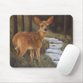 Tapis de souris de faon (Avec souris)