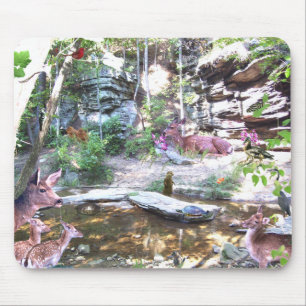 Tapis de souris de faune