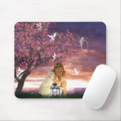 Tapis de souris de fées de lanterne (Avec souris)