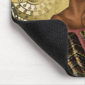 Tapis de souris de femme d'Afro-américain (Coin)