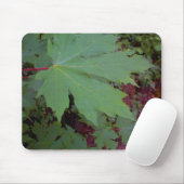 Tapis de souris de feuille d'érable (Avec souris)