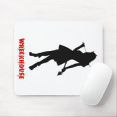 Tapis de souris de fille de diable de Wreckhouse (Avec souris)