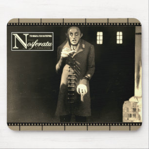 Tapis de souris de film d'horreur Nosferatu