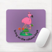 Tapis de souris de Flamant rose (Avec souris)