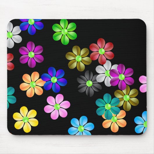 Tapis de souris de flower power (Devant)