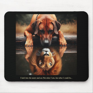 Tapis de souris de force de réflexion Rhodésien