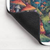 Tapis de souris de forêt psychédélique (Coin)