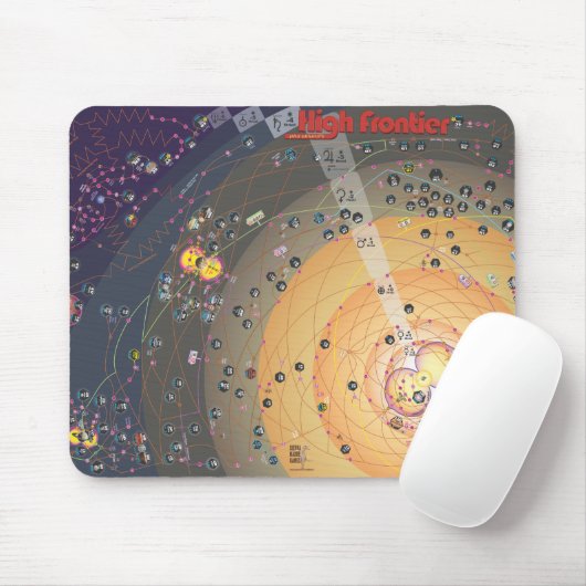 Tapis de souris de frontière élevée (Avec souris)