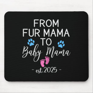 Tapis De Souris De Fur Mama À Ba1