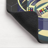 Tapis de souris de galaxie de pont en vaisseau (Coin)