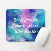 Tapis de souris de galaxie d'étoile d'aquarelle de (Avec souris)