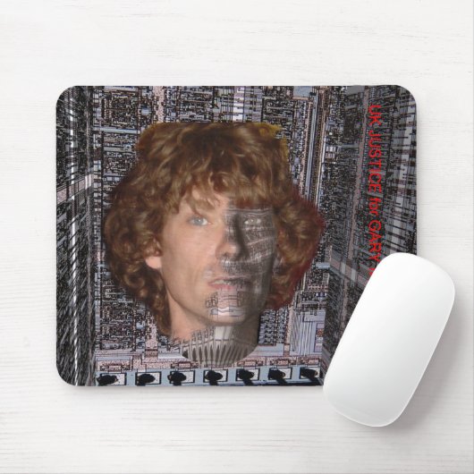 Tapis de souris de Gary McKinnon (Avec souris)