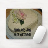 Tapis de souris de gâteau de mariage (Avec souris)