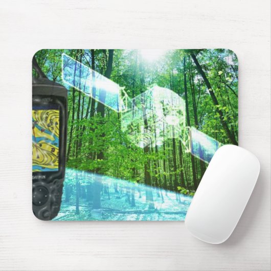Tapis de souris de Geocaching (Avec souris)
