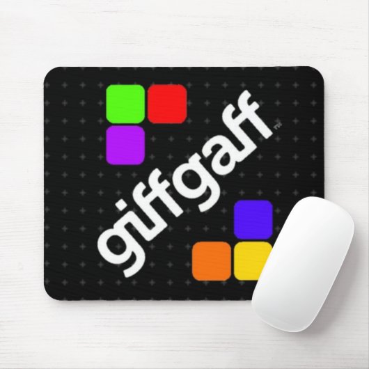 tapis de souris de giffgaff (Avec souris)