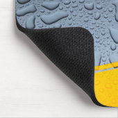 Tapis de souris de gouttes de pluie (Coin)