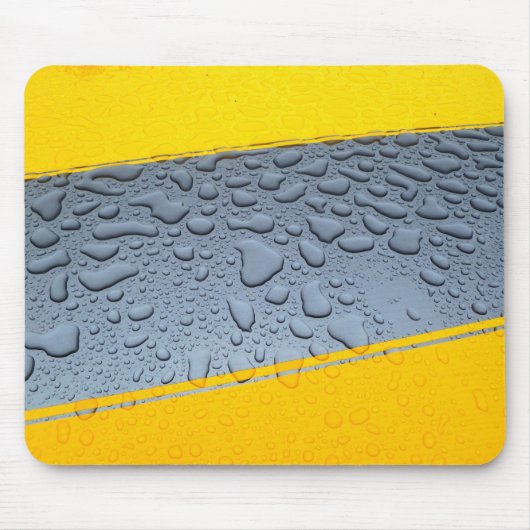 Tapis de souris de gouttes de pluie (Devant)