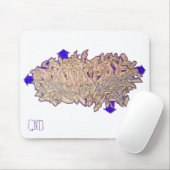 Tapis de souris de graffiti (Avec souris)