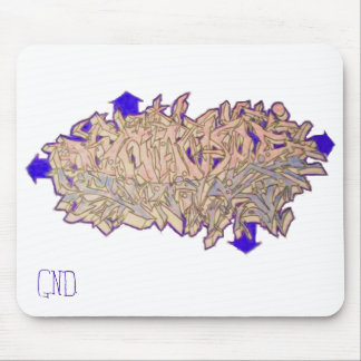 Tapis de souris de graffiti