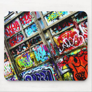 Tapis de souris de graffiti