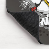 Tapis de souris de graffiti de pingouins du Jersey (Coin)