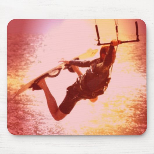 Tapis de souris de grippage de kitesurf (Devant)