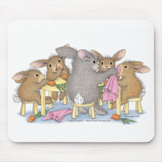 Tapis de souris de HappyHoppers® (Devant)