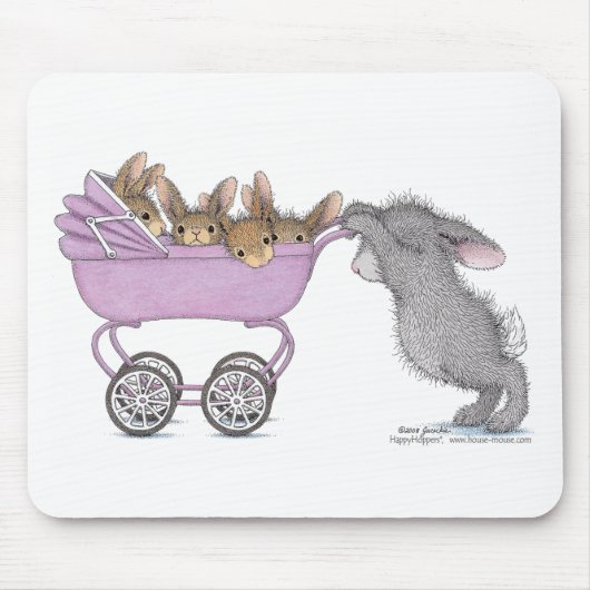 Tapis de souris de HappyHoppers® (Devant)