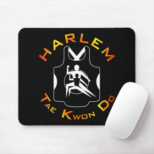 Tapis de souris de Harlem TKD (Avec souris)