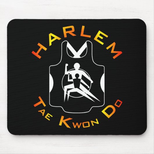 Tapis de souris de Harlem TKD (Devant)