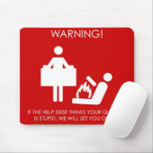 Tapis de souris de helpdesk (Avec souris)