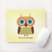 tapis de souris de hibou (Avec souris)