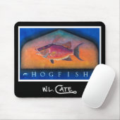 Tapis de souris de Hogfish (Avec souris)