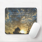 Tapis de souris de inspiration. Grand cadeau ! (Avec souris)