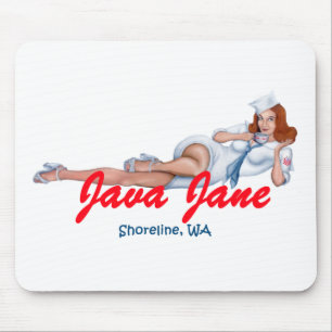 Tapis de souris de Java Jane
