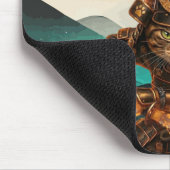Tapis de souris de jeu antidérapant Sunset Samurai (Coin)