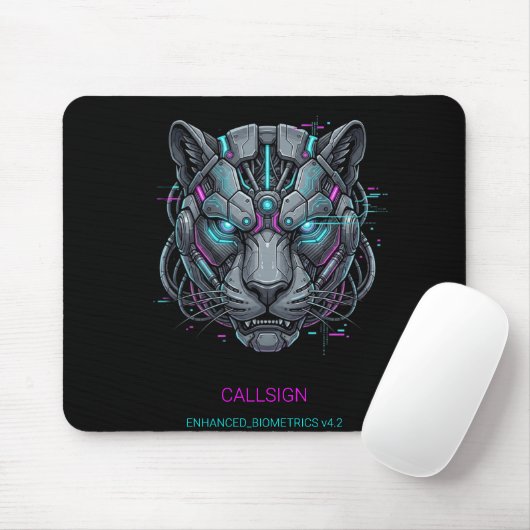 Tapis de souris de jeu Cyber Panther (Avec souris)