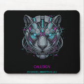 Tapis de souris de jeu Cyber Panther (Devant)