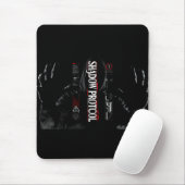 Tapis de souris de jeu cyberpunk Dark Hacker (Avec souris)