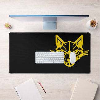 Tapis de souris de jeu Loup Cybernétique Minimalis