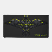Tapis de souris de jeu Tactical RAVEN_CORE - Vert  (Recto)