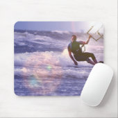 Tapis de souris de Kitesurfer (Avec souris)