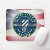 Tapis de souris de la 3e division d'infanterie (Avec souris)