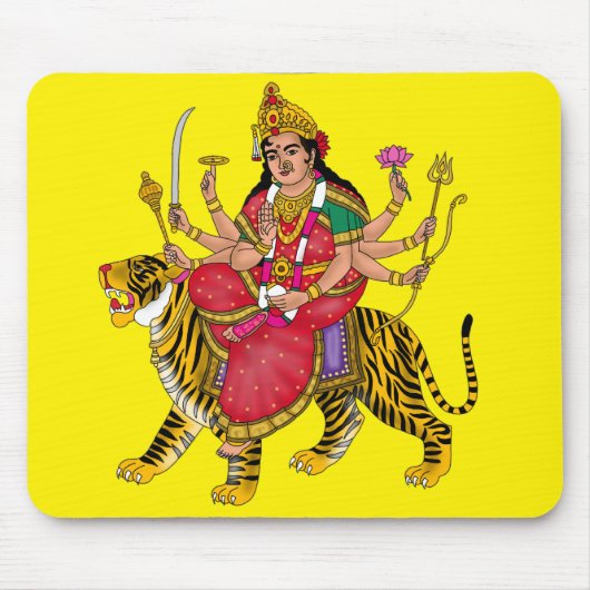 Tapis de souris de la déesse Durga (Devant)