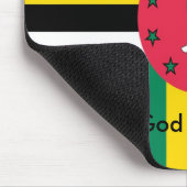 Tapis de souris de la Dominique (Coin)